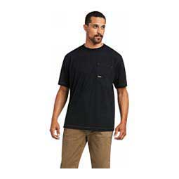 Rebar Workman Reflective American Flag Mens T-Shirt  Ariat